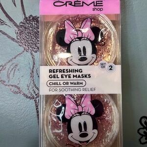 The Crème Shop Minnie Mouse Pink Gel Eye Masks - Set of 2
